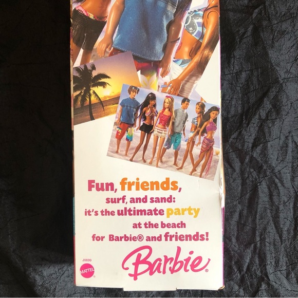 2005 Barbie Beach Fun BLAINE Doll nwt - Picture 12 of 16